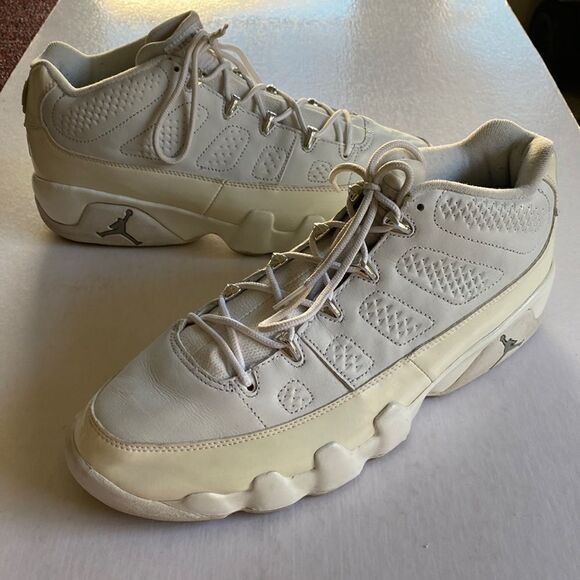 JORDAN 9 Men’s Vintage 2002 Low Chrome 303895 111 Shoes Size 12